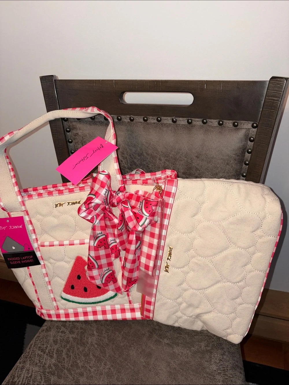 Betsey Johnson Watermelon Tote